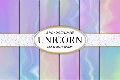 Digital paper gradient texture unicorn color background Digital Pattern artnoy 
