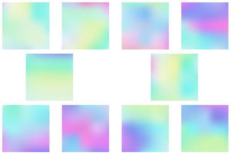 Digital Paper gradient unicorn color background Digital Pattern artnoy 