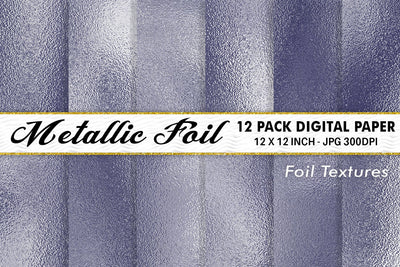 Digital Paper Gray Metallic foil texture background Digital Pattern artnoy 