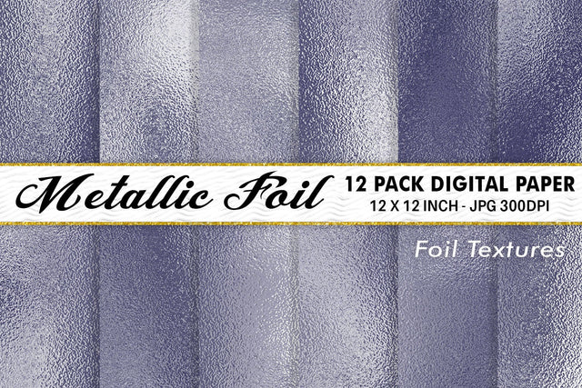 Digital Paper Gray Metallic foil texture background Digital Pattern artnoy 