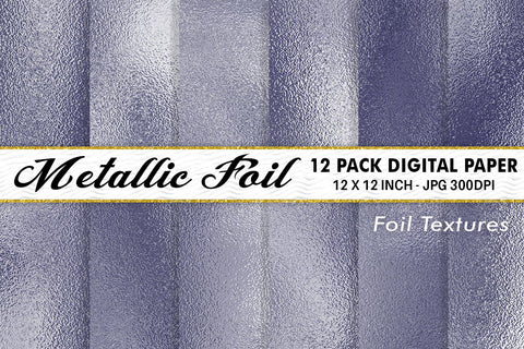 Digital Paper Gray Metallic foil texture background Digital Pattern artnoy 