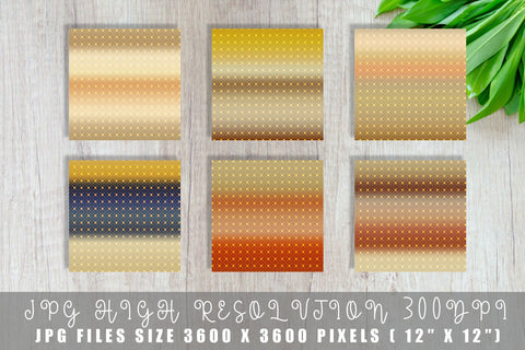 Digital paper Grid pattern and gradient brown background Digital Pattern artnoy 