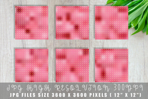 Digital paper Grid pattern and pink gradient background Digital Pattern artnoy 