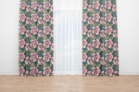 Digital paper Hibiscus Seamless pattern Digital Pattern artnoy 