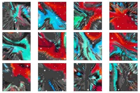 Digital Paper Iridescent Comic pop art and Glitter background Digital Pattern artnoy 