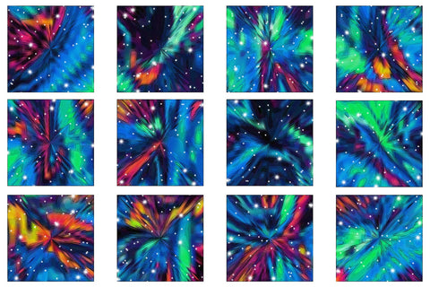 Digital Paper Iridescent Comic pop art and Glitter background Digital Pattern artnoy 