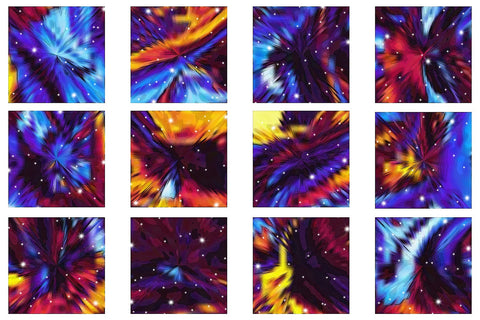 Digital Paper Iridescent Comic pop art and Glitter background Digital Pattern artnoy 