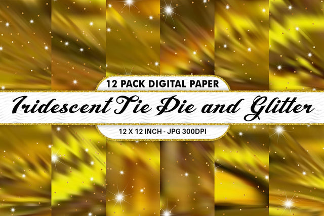 Digital Paper Iridescent metallic Tie Dye and Glitter background Digital Pattern artnoy 