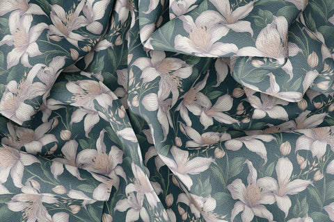 Digital Paper Lily Seamless Pattern Digital Pattern artnoy 