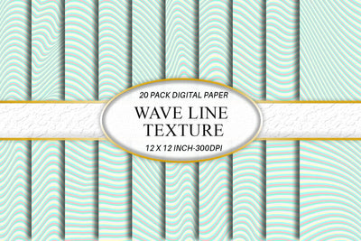 Digital paper line wave background Digital Pattern artnoy 