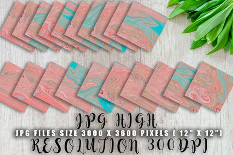 Digital paper liquid wave background Digital Pattern artnoy 