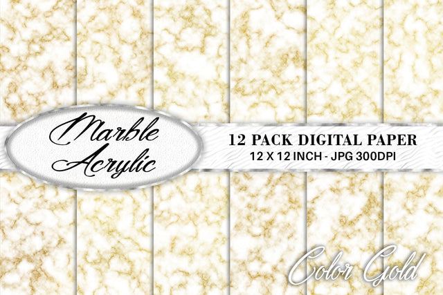 Digital paper marble acrylic texture with gold color background Digital Pattern artnoy 