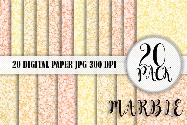 Digital paper Marble texture orange color background Digital Pattern artnoy 