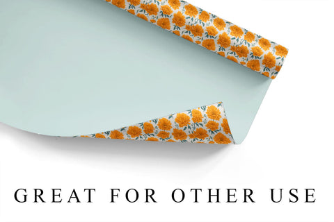 Digital Paper Marigold Flower Seamless Pattern Digital Pattern artnoy 