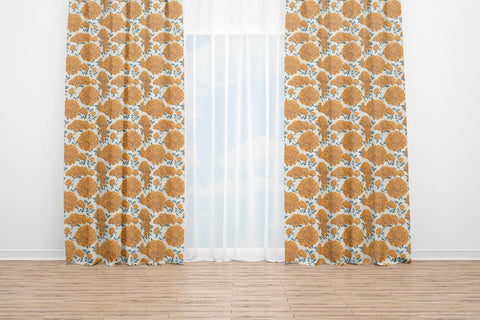 Digital Paper Marigold Flower Seamless Pattern Digital Pattern artnoy 