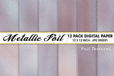 Digital Paper Mauve Metallic foil texture background Digital Pattern artnoy 