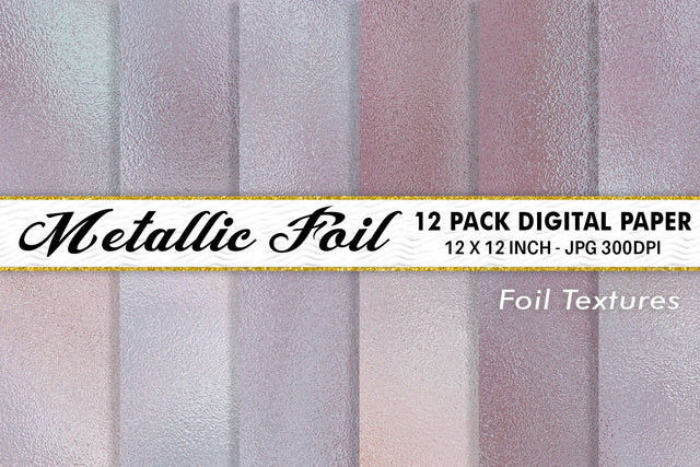 Digital Paper Mauve Metallic foil texture background Digital Pattern artnoy 