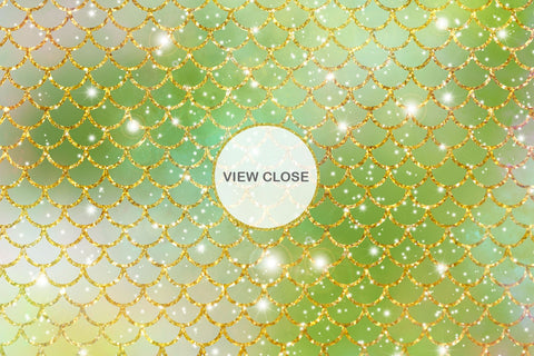 Digital paper mermaid scales pattern with galaxy space background Digital Pattern artnoy 