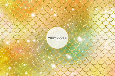 Digital paper mermaid scales pattern with galaxy space background Digital Pattern artnoy 