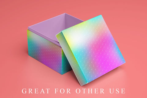 Digital Paper polka dot pattern with gradient colorful background Digital Pattern artnoy 