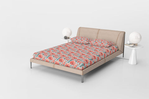 Digital Paper Poppy Flower Seamless Pattern Digital Pattern artnoy 