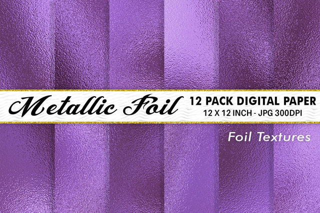 Digital Paper Purple Metallic foil texture background Digital Pattern artnoy 