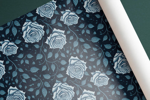 Digital Paper Roses Flower Seamless Pattern Digital Pattern artnoy 