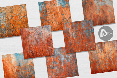 Digital Paper Rusty Grunge Background Digital Pattern artnoy 