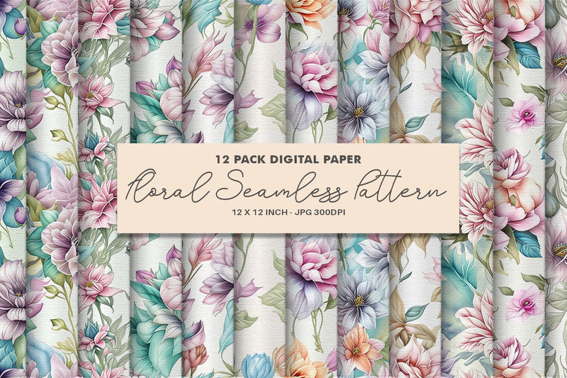 Digital paper seamless pattern Digital Pattern artnoy 