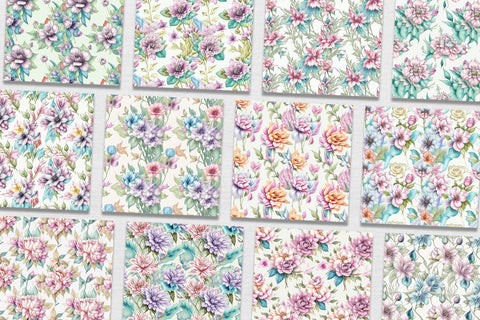 Digital paper seamless pattern Digital Pattern artnoy 