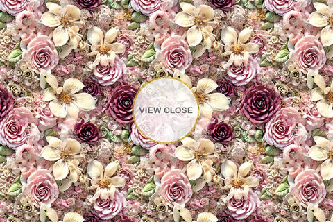 Digital paper seamless pattern flower illustration Digital Pattern artnoy 