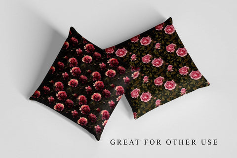 Digital paper seamless pattern flower illustration Digital Pattern artnoy 