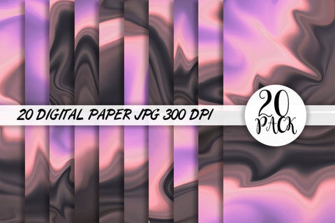 Digital Paper silk wave gradient pink and brown color background Digital Pattern artnoy 