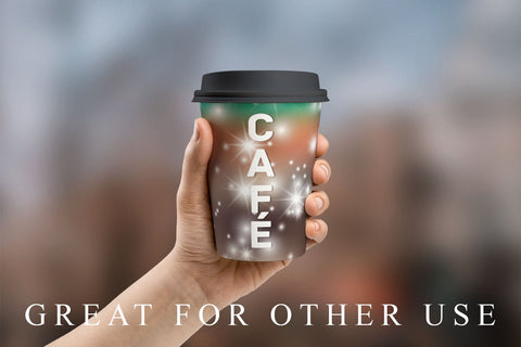 Digital paper sparkle and gradient Turquoise color background Digital Pattern artnoy 