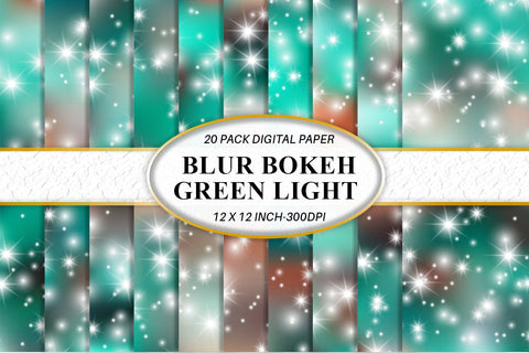 Digital paper sparkle and gradient Turquoise color background Digital Pattern artnoy 