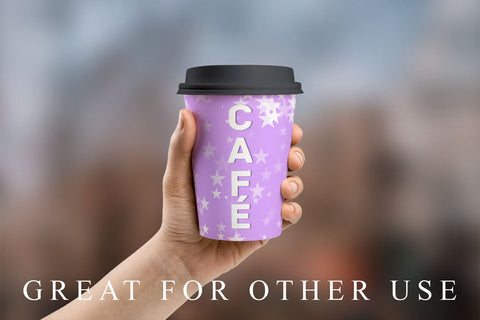 Digital Paper star pattern and pastel color background Digital Pattern artnoy 