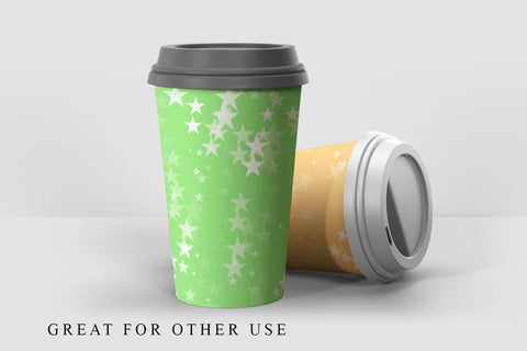 Digital Paper star pattern and pastel color background Digital Pattern artnoy 