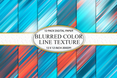 Digital paper striped line gradient color background Digital Pattern artnoy 