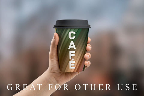 Digital paper striped line green background Digital Pattern artnoy 