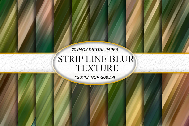 Digital paper striped line green background Digital Pattern artnoy 