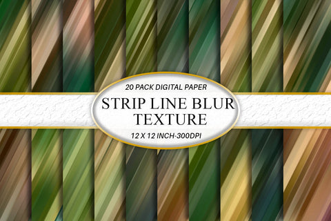 Digital paper striped line green background Digital Pattern artnoy 