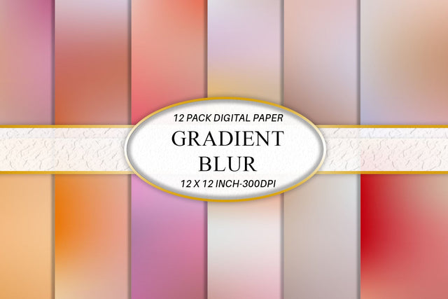 Digital paper summer gradient color background Digital Pattern artnoy 