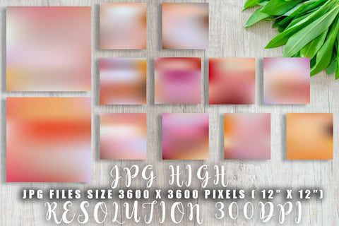 Digital paper summer gradient color background Digital Pattern artnoy 