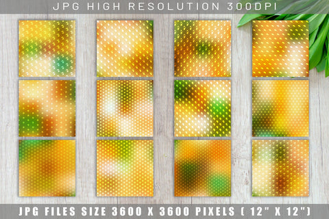 Digital paper summer pattern with gradient color background Digital Pattern artnoy 