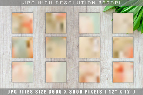 Digital paper summer pattern with gradient color background Digital Pattern artnoy 