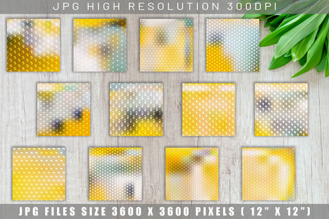 Digital paper summer pattern with gradient color background Digital Pattern artnoy 