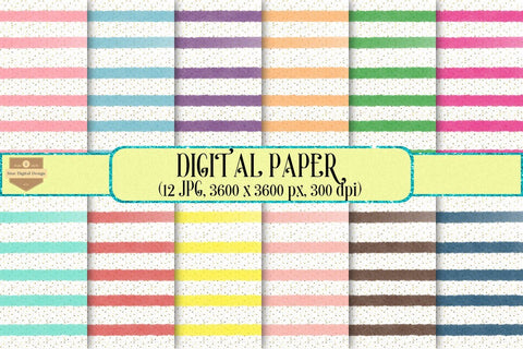Digital Paper - Sweet Watercolor Gold Glitter Background Digital Pattern SineDigitalDesign 