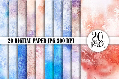 Digital Paper texture grunge gradient color background Digital Pattern artnoy 
