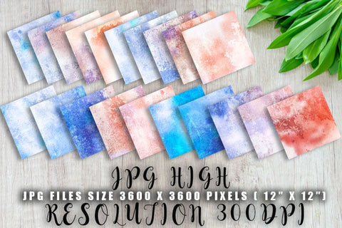 Digital Paper texture grunge gradient color background Digital Pattern artnoy 