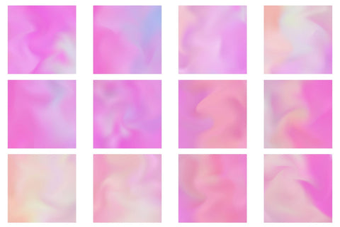 Digital Paper unicorn pink wave background Digital Pattern artnoy 